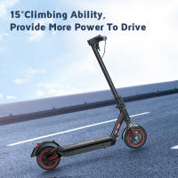 iScooter i10 Max Scooter Eléctrico, Motor de 750W, Batería de 48V 18Ah, Neumático de 10 pulgadas, Velocidad Máxima de 45km/h, Autonomía de 80km, Resistente al Agua IP54, Suspensión Delantera y Trasera, Control a través de App - details 5