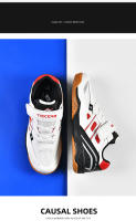 Zapatos De Tenis Para Hombres Transpirables Resistentes Al Desgaste De Alta Calidad Tamaño Grande Zapatillas Para Badminton Y Voleibol - details 1