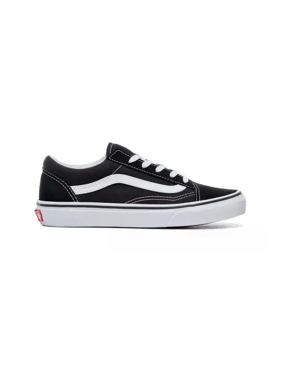Vans Old Skool Junior Negro - Zapatillas de Deporte Niño - 1