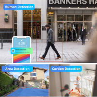 Cámara De Seguridad IP 4K WIFI 8MP H.265 Vigilancia Inteligente Vision Nocturna Color Cámara Bala Para Hogar Y Exterior Detecta Humanos - details 15