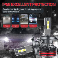 Kit De Conversión LED Para Faros De Coche H1 H7 H11 H4 H13 30000LM 6000K Blanco Frío Reemplazo Para Bombillas Halógenas - details 1