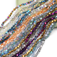 85pcs De 6mm Cristal Austriaco Irregular Cara Redonda Cuentas De Vidrio Para Joyería DIY Accesorios Para Pulseras Y Collares - details 2