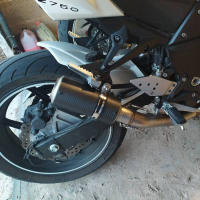Escape De Motocicleta Modificado Muffler Pipe Para MT07 R1 ER6N CBR250R Nmax Tmax530 Msx125 Scooter Pit Bike Dirt Motocross Universal - details 6
