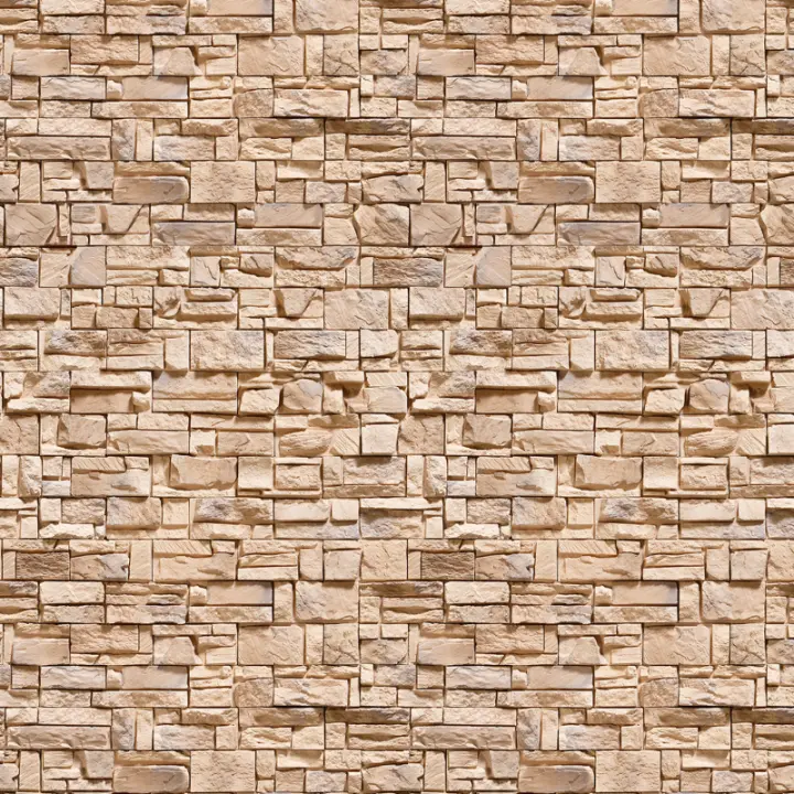Papel Pintado Piedra Picada Clara - 1