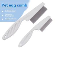 Peine De Acero Inoxidable Para Perros Y Gatos Cepillo De Aseo Para Mascotas Herramienta De Pelaje Y Pulgas Ideal Para Baño Y Limpieza - details 14