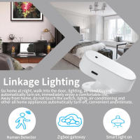 Detector De Presencia Humana Tuya Zigbee Sensor PIR Inteligente Radar De Movimiento Soporte Para Assistant Doméstico - details 3