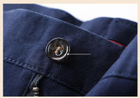 Nuevos Pantalones Casuales Para Hombre De Algodón Para Todas Las Estaciones Pantalones Negocios Rectos Y Slim Moda Clásica Talla Grande Con Bolsillos - details 23