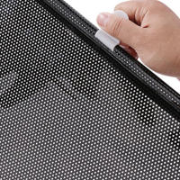 Cortina De Blackout Universal Para Ventana Con Ventosas De Rueda Rollo Para Coche Dormitorio Cocina Oficina Cortina De Sol Sin Perforaciones - details 7