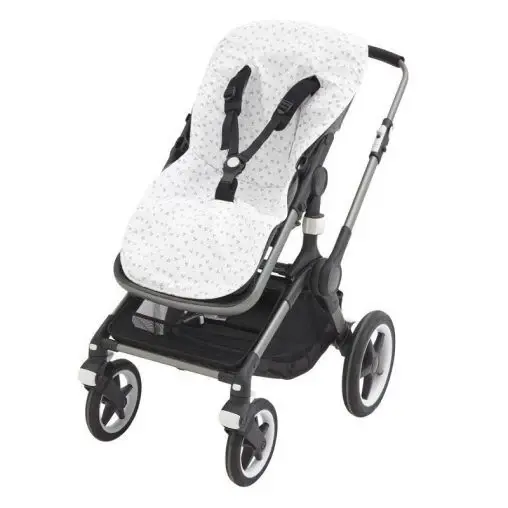 Cambrass | Colchoneta para silla paseo universal - protector silla de paseo - reversible - colchoneta carricoche - 1