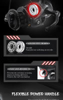 Carrete De Pesca Spinning GTA Ratio De Engranajes 5.2:1 Diseño De Engranajes Huecos Para Agua Salada 2000 3000 4000 Pesaje 300g - details 9
