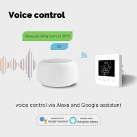 Termostato WiFi Tuya Controlador De Temperatura De Habitación Para Calefacción De Suelo Eléctrico Y Agua Calentador De Gas Compatible Con Alexa Y Google Home - details 4