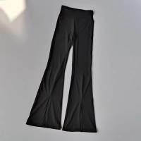 Leggings De Yoga Para Mujer Con Cintura Alta Y Pierna Ancha Transpirables Y Cómodas Pantalones Deportivos De Pierna Flared - details 4