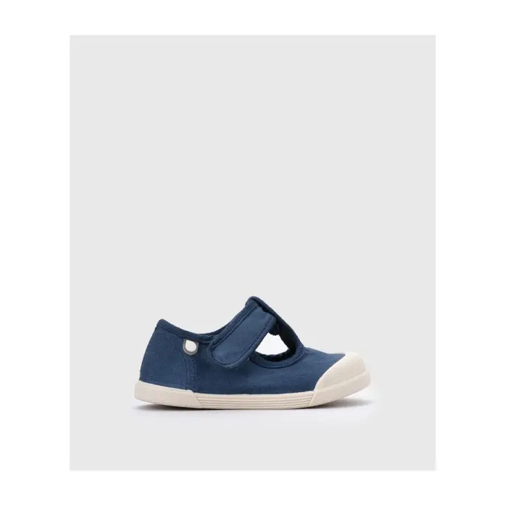 Zapatillas de lona niño IGOR S10332-003 PEPITO MARINO BAREFOOT 34726 25V - 1