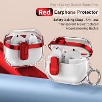 Funda Protectora Transparente Para Samsung Galaxy Buds3/Galaxy Buds3Pro Con Llavero Carga Inalámbrica Y Resistente Caídas - details 11