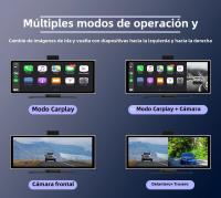 Cámara De Coche 4K 11.26'' Con Wireless Carplay Y Android Auto GPS Navegación Doble Lente Grabadora De Video De Dashboard WiFi 5G Y Cámara Trasera - details 6