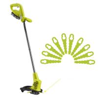 Juego De Cabeza De Trimmer Para Ryobi Con Hoja De Plástico RAC155 Repuesto Para Cortacésped Tipo De Corte Recto Sin Frenado - details 0