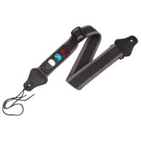Correa De Guitarra Eléctrica Ajustable Con 3 Portadores De Acordes PU Cierre De Metal Para Acústica Y Bass Accesorios De Correa De Guitarra GYH - details 1