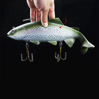 Artificial Wobblers Bait De Gran Tamaño 20/30cm Para Pesca En El Mar Lure Suave Simula Swimbait Crank Bait Para Pesca En Agua Profunda Pike Pesca Tackle - details 8