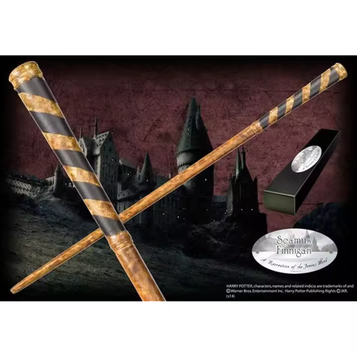 Noble Collection - Varita Harry Potter Seamus Finnigan Réplica Detallada - 1