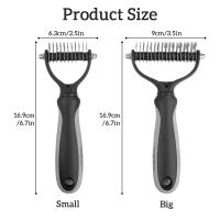 Cepillo Para Peluquería De Mascotas Cepillo Para Perros Y Gatos Herramienta De Aseo Para Perra Cepillo Para Alientar El Pelaje Del Perro Y El Gato - details 6