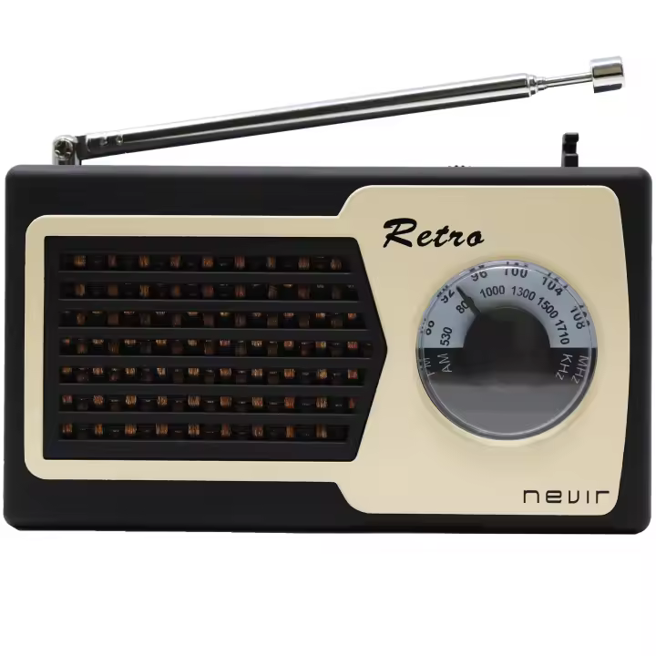 RADIO RETRO NEGRO - 1