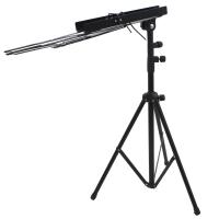 Soporte De Música Plegable Con Bandolera Ajustable En Acero Inoxidable Para Instrumentos Musicales Accesorio De Escritorio - details 9
