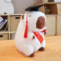 Doctor Hat Capybara De Peluche Muñeco De Peluche Suave Y Cálido Regalo De Graduación De Dibujos Animados Para Adultos Y Niños - details 6