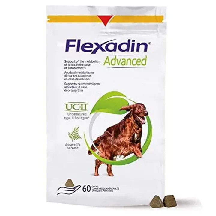 Flexadin Advance UCII para perro 30 chews suplemento condroprotector Vetoquinol - 1