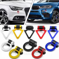 Adornos De Remolque Para Coche Diseño De Anillo De Carreras Decoración De Auto Simulación De Remolque Ante Y Trasero Material ABS Plástico - details 0