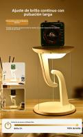 Lámpara Floating with Carga Inalámbrica para Smartphones,Luz LED Ajustable y Base Magnética,Diseño Futurista para Dormitorio U Oficina - details 4