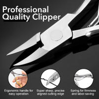 Tijeras De Cutícula Profesionales Para Uñas De Dedos Y Pies Acero Inoxidable Cortador De Uñas Herramienta De Manicura - details 1