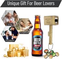 Abrebotellas - Abrebotellas de cerveza Mejorado with Iman, Regalos de para humbres, marido, Papá, Novio - details 1