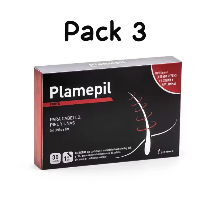 Plamepil forte 30 capsulas vegetales plameca . Pack 3 la unidad sale a 8 euros - 1