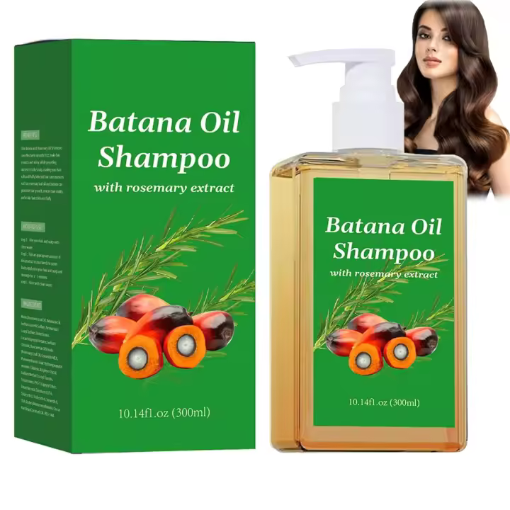 Champú Batana con aceite y romero para el crecimiento del cabello, champú Batana con extracto de romero, champú natural que nutre el cabello, cabello suave y esponjoso para hombres y mujeres. - 1