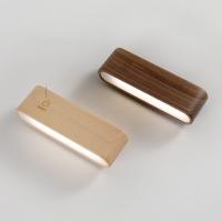 Lámpara De Mesa Pequeña De Madera Sólida Con LED Luz De Ambiente Moderna Y Minimalista Para Dormitorio Sin Necesidad De Perforación Lámpara De Borde - details 0
