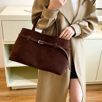 Bolso De Hombro Para Mujer Gran Capacidad Retro De Otoño/Invierno Diseño De Niche Alta Calidad Bolso De Mano Para Comercio Bolsa De Tote - details 11