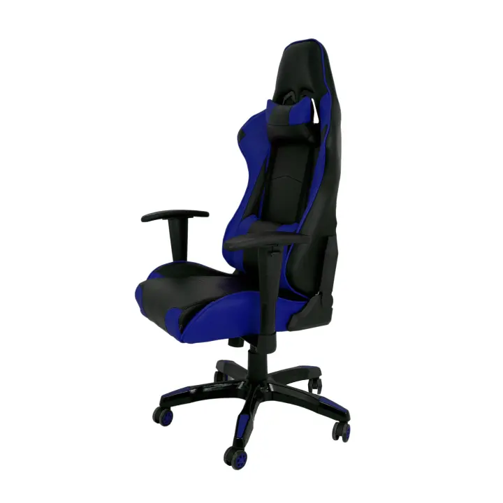 Furniture Style S.L. Silla de Oficina Regina Ergonómica Juvenil en Piel Sintética con Cojines Cervicales y Lumbares - 1