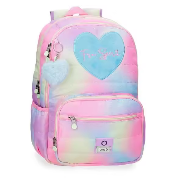 MOCHILA ESCOLAR 44 CM ENSO FREE SPIRIT – ESTILO LIBRE Y COMODIDAD PARA TU DÍA A DÍA - 1