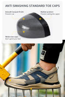 Zapatos De Seguridad Para Hombre Con Punta De Acero Antideslizantes Indestructibles Antipinchazos Para Trabajo Y Deporte - details 4
