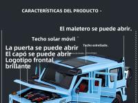 Coche De Escala 1/18 G800 Juguetes De Colección Con Sonido Y Luz Vehículos Todoterreno De Metal Para Niños Regalo Serie - details 2