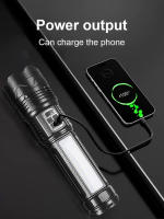 Linterna Táctica De Alta Potencia 100000 Lumens Con Batería Integrada Torcha Impermeable Para Emergencias Y Actividades Al Aire Libre - details 11