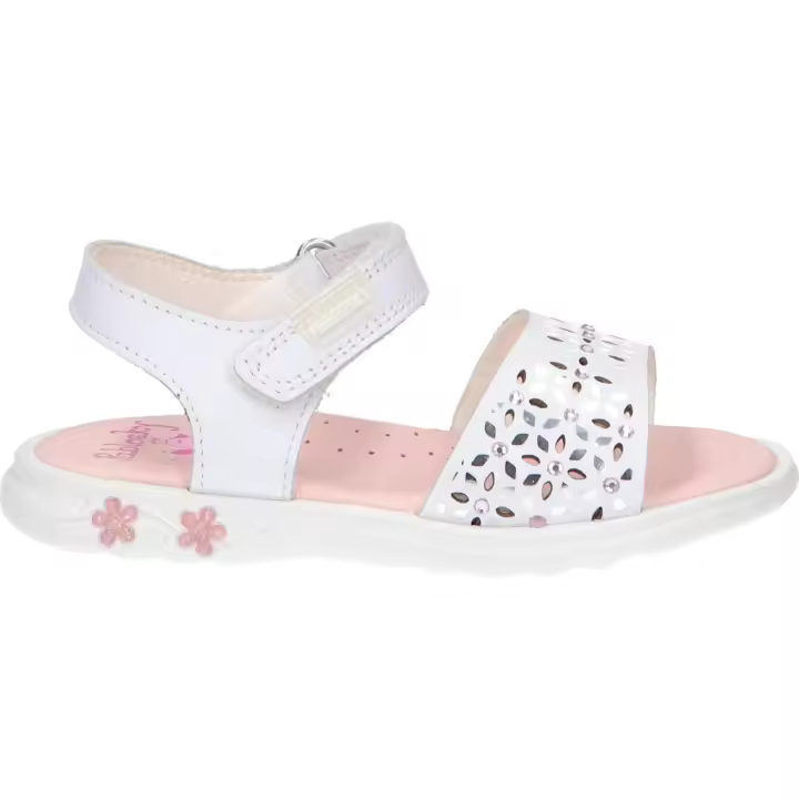 Pablosky Sandalias Niña Blancas Acolchadas - 1