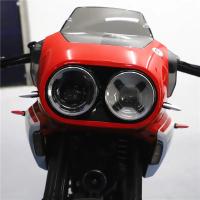 1par De Alas Dinámicas Para Motocicleta Pegatinas Aerodinámicas Accesorios De Winglet Negro Carbono Antes Del Faros - details 10