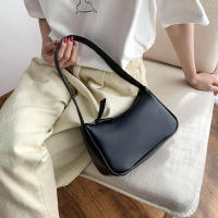 Bolso De Hombro Para Mujer En Cuero PU Elegante Y Sólido Bolso De Axila De Lujo Diseñador De Alta Calidad Estilo Fashion - details 0