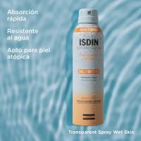 Isdin Fotoprotector Spray Transparent Wet Skin SPF50 250 ml - Protector Solar Spray Transparente Eficaz Piel Húmeda - details 0