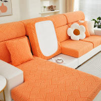 Cubierta De Sofá Con Patrón De Jacquard Rayado Estilo Capa De Ducha Versátil Todo El Año Fácil De Instalar Para Sofá L Asiento Individual Y Sofá De Dos Plazas - details 11