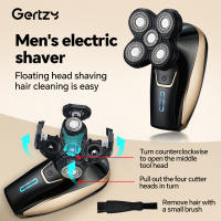 Afeitadora Eléctrica Para Hombres Multifuncional Cinco En Uno Recargable Por USB Experiencia De Afeitar Suave Cabeza Y Barba - details 3