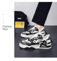 Zapatos Casuales Para Hombre Con Suela Gruesa Cuatro Estaciones Zapatos De Caminar Al Aire Libre Suaves Zapatos Planos Juveniles Moda Deportiva Zapatillas De Plataforma - details 15