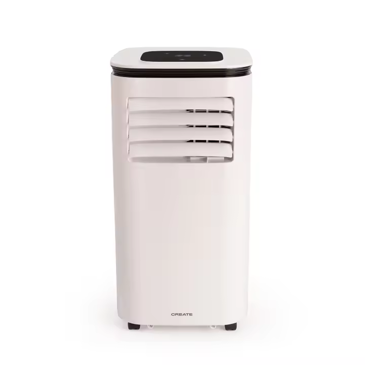 CREATE - Aire Acondicionado Portátil 3 en 1 WiFi 9000 BTU - Deshumidificador - Cobertura hasta 25 m2 - SILKAIR CONNECT - 1