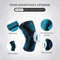 Rodillera rodillera protector de silicona cubierta de Dot al Aire Libre Baloncesto Protección menisco pierna cubierta fitness Rodilla protector - details 1